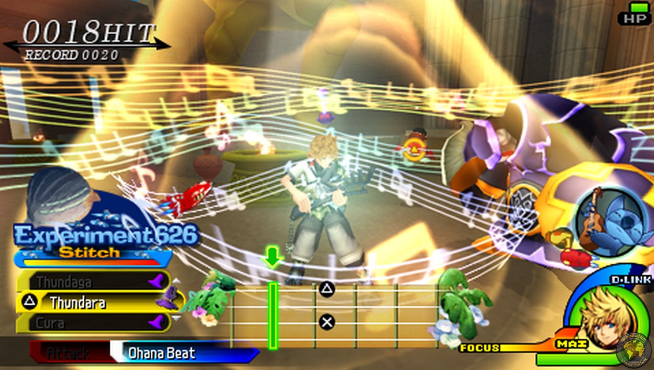 20100317 PSP Kingdom Hearts  Birth by Sleep bbs battle05
